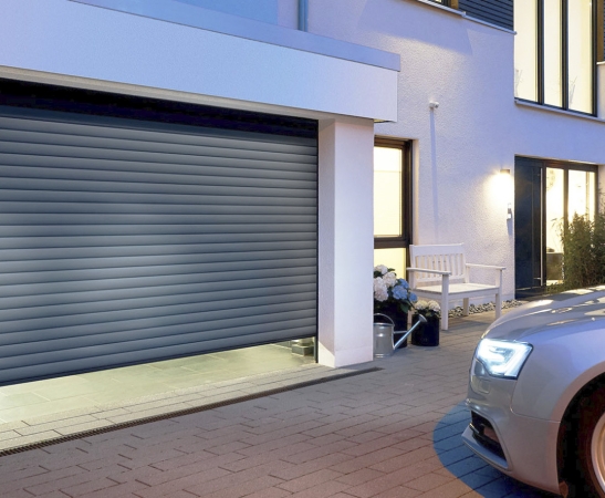 Ворота из роллетного профиля в Усть-Лабинске