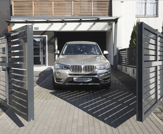 Ворота в Усть-Лабинске