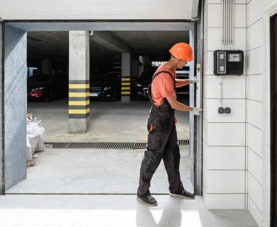 Замер ворот в Усть-Лабинске